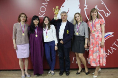 «Югра» выигрывает командный чемпионат России среди женщин третий год подряд