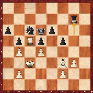 Dubov's next move forces resignation. Find! : r/chess