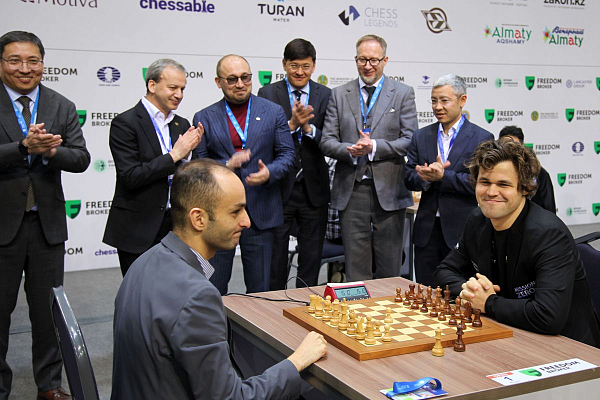 Magnus Carlsen and Ian Nepomniachtchi changed during the World Rapid  Championship in Almaty