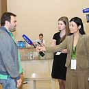 Победитель отвечает на вопросы Этери Кублашвили и Эльмиры Мирзоевой