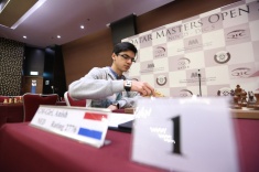 Аниш Гири лидирует после четырех туров Qatar Masters Open