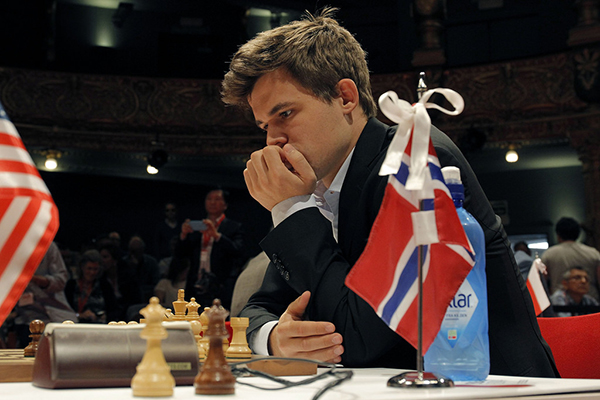 Чемпион мира терпит поражение на старте Chess Masters в Бильбао. Героем дня стал Хикару Накамура (фото официального сайта)
