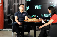 На вопросы студии Moscow Online Chess ответил Арсен Кухмазов