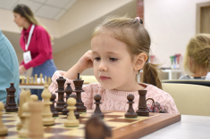 В Новосибирске прошел третий этап фестиваля "Шахматная лига дошкольников"