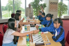 Юные шахматисты Приморского края и Китая сразились на острове Русский