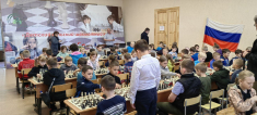 В алтайском райцентре Баево прошел турнир "Юный шахматист"