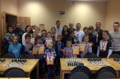 В Перми состоялся товарищеский матч детских шахматных школ