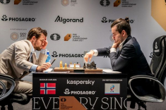 Вторая партия матча Карлсен - Непомнящий завершилась вничью